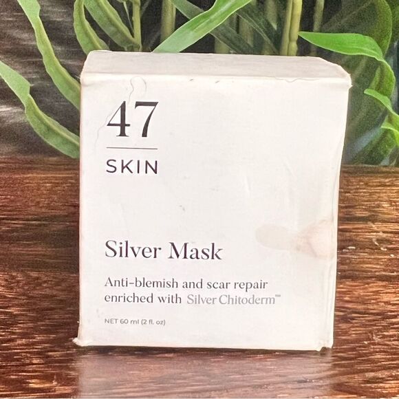 47 Skin Silver Mask, Anti-Blemish and Scar Repair w/Silver Chitoderm, 2 fl oz. - Picture 7 of 16